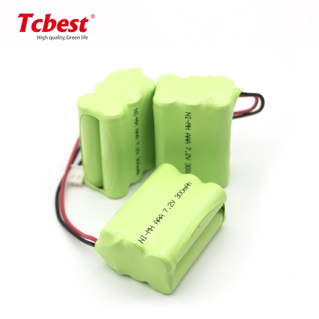 Factory Direct Battery NiMH AAA CE RoHS SGS Certificates High Performance 7.2V Battery Pack for Electronic Power Tools E Bike Low Self Discharge Battery Pack