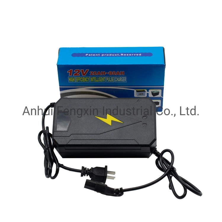 12V/24V/36V/48V/60V/72V Lead Acid Battery Charger 18650 Battery Charger SLA Solar Charger for Electric Scooter Batteries