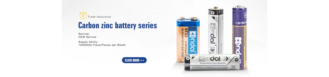 Free Mercury Cadmium Lead Primary Alkaline AAA Lr03 Am-4 Dry Cell Battery