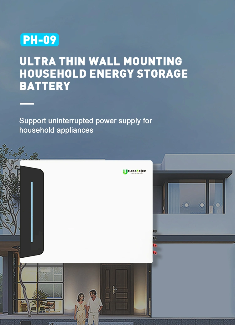 U-Greenelec Ultra Thin Home Power Bank LiFePO4 Rechargeable Battery